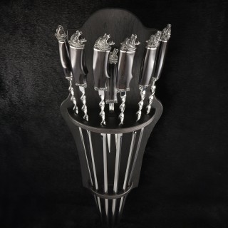 Настінні підвісы для шампурів 