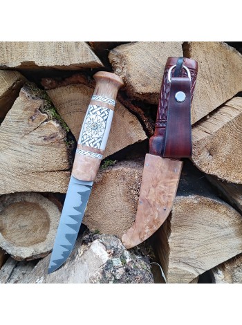 Нож финка "Пуукко" ламинат, №2