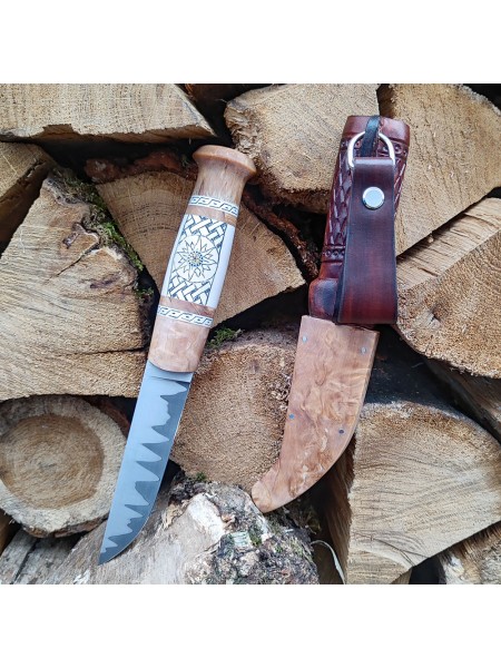 Нож финка "Пуукко" ламинат, №2