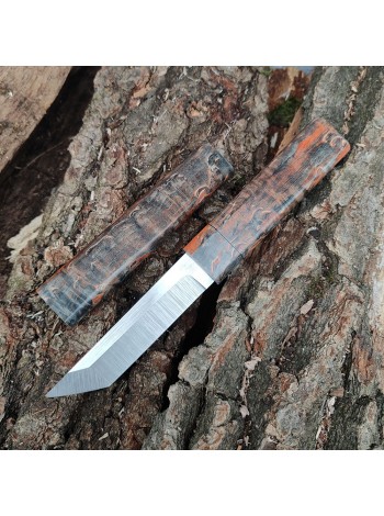 Ніж "Танто" N690, карельська береза, №6