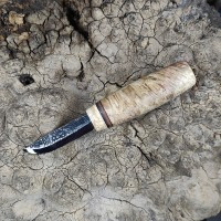 "Едельвейс" 70, вик. #4, кований ніж для полювання