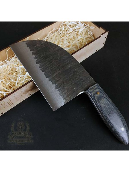 Нож ручной работы "Сербский" серый (архив)
