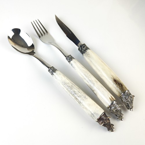 Столовий набір "Кабанчики" ріг лося