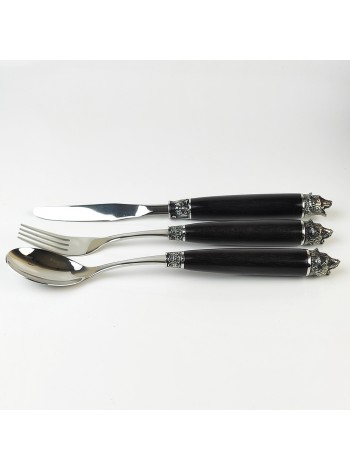 Столовий набір "Ведмеді" граб