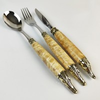 Столовий набір "Щуки" кап клена