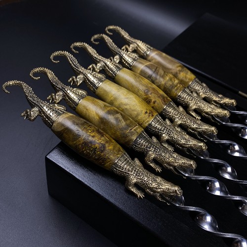 "Крокодили" №4, ПІД ЗАМОВЛЕННЯ (латунь, кап )