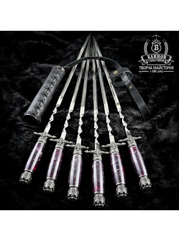 Шампури "Монарх" №3, приклад виконання