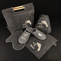 Набір для лазні "Йди в баню" (5в1)