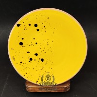 Тарілка "Галактика", жовта (21 см)